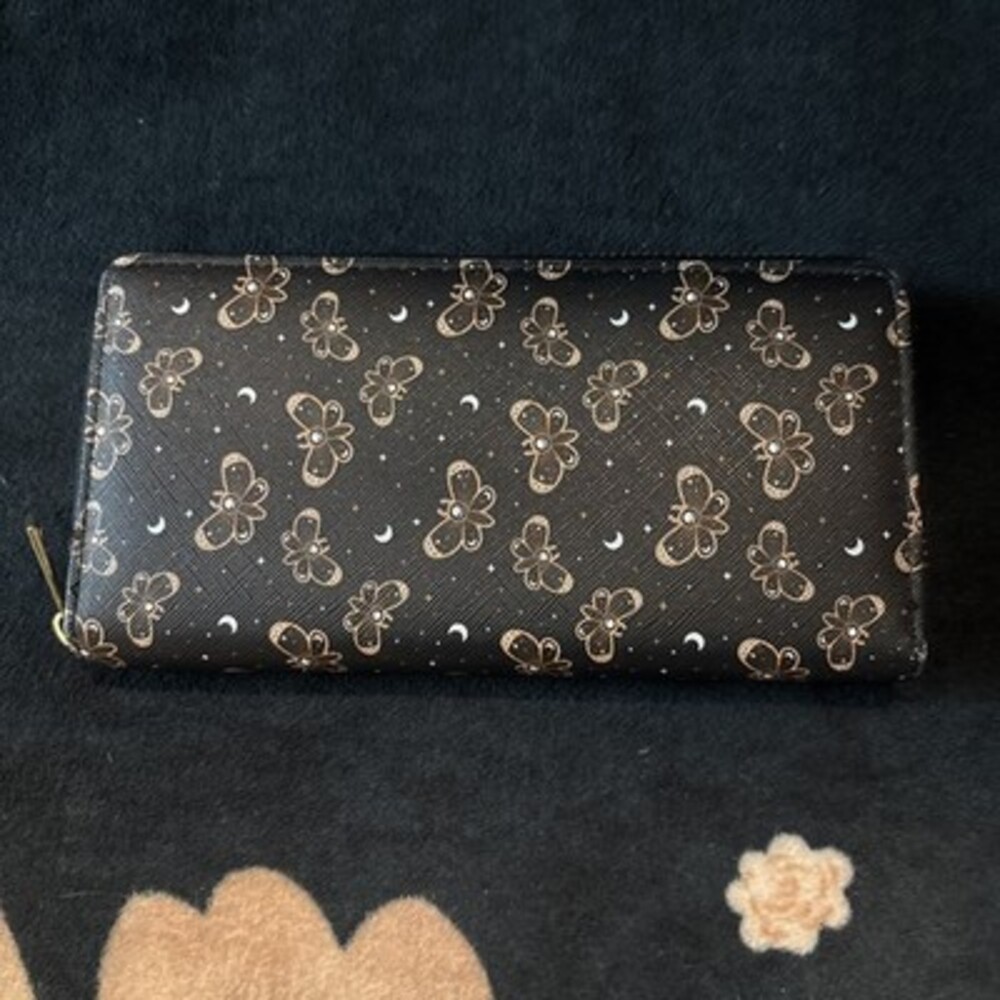 Em & Sprout Death Head Moth Women’s Wallet - Great Condition!